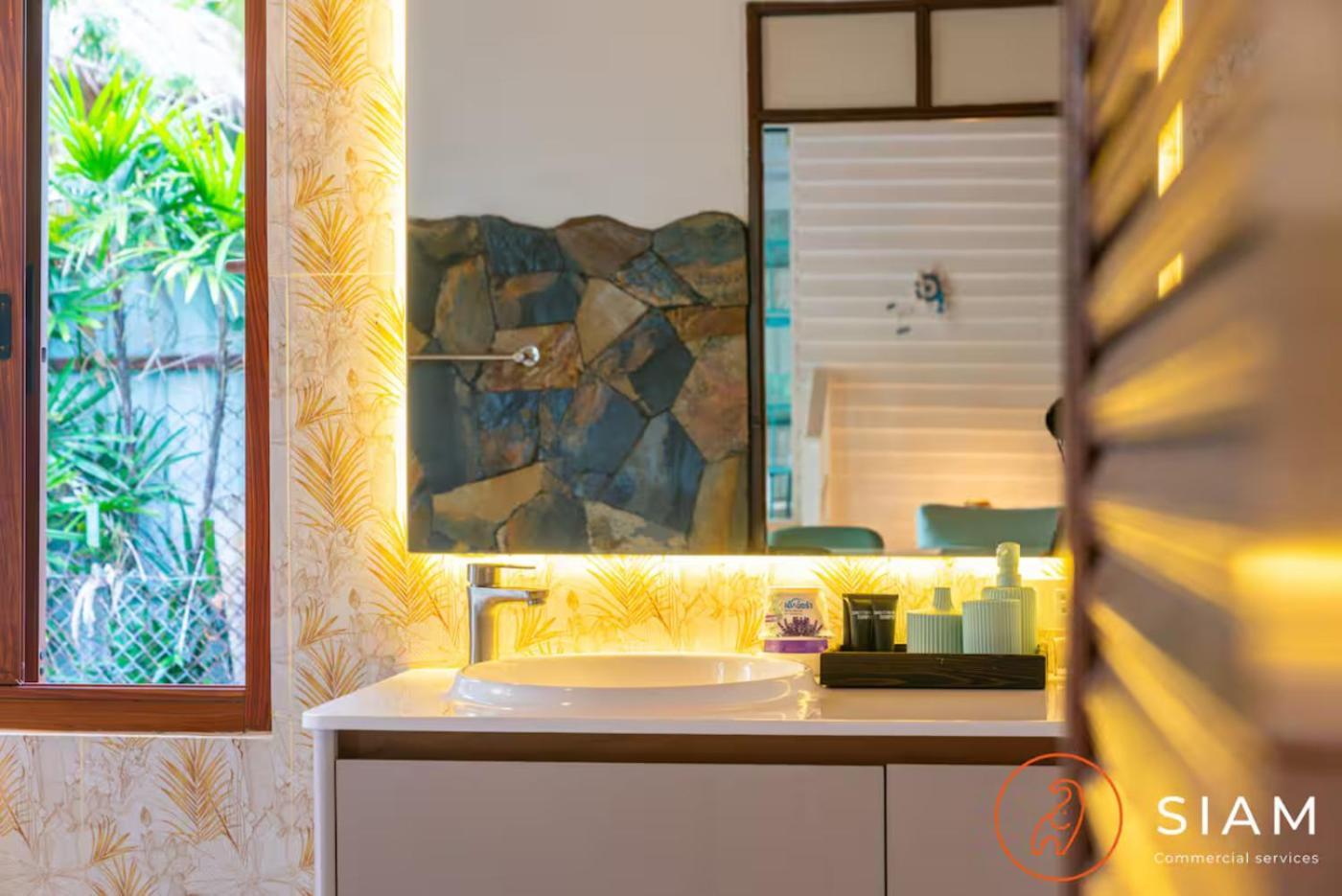 The Wooden Beach House 3Br - Sunset Beach Garden Taling Ngam Beach Esterno foto