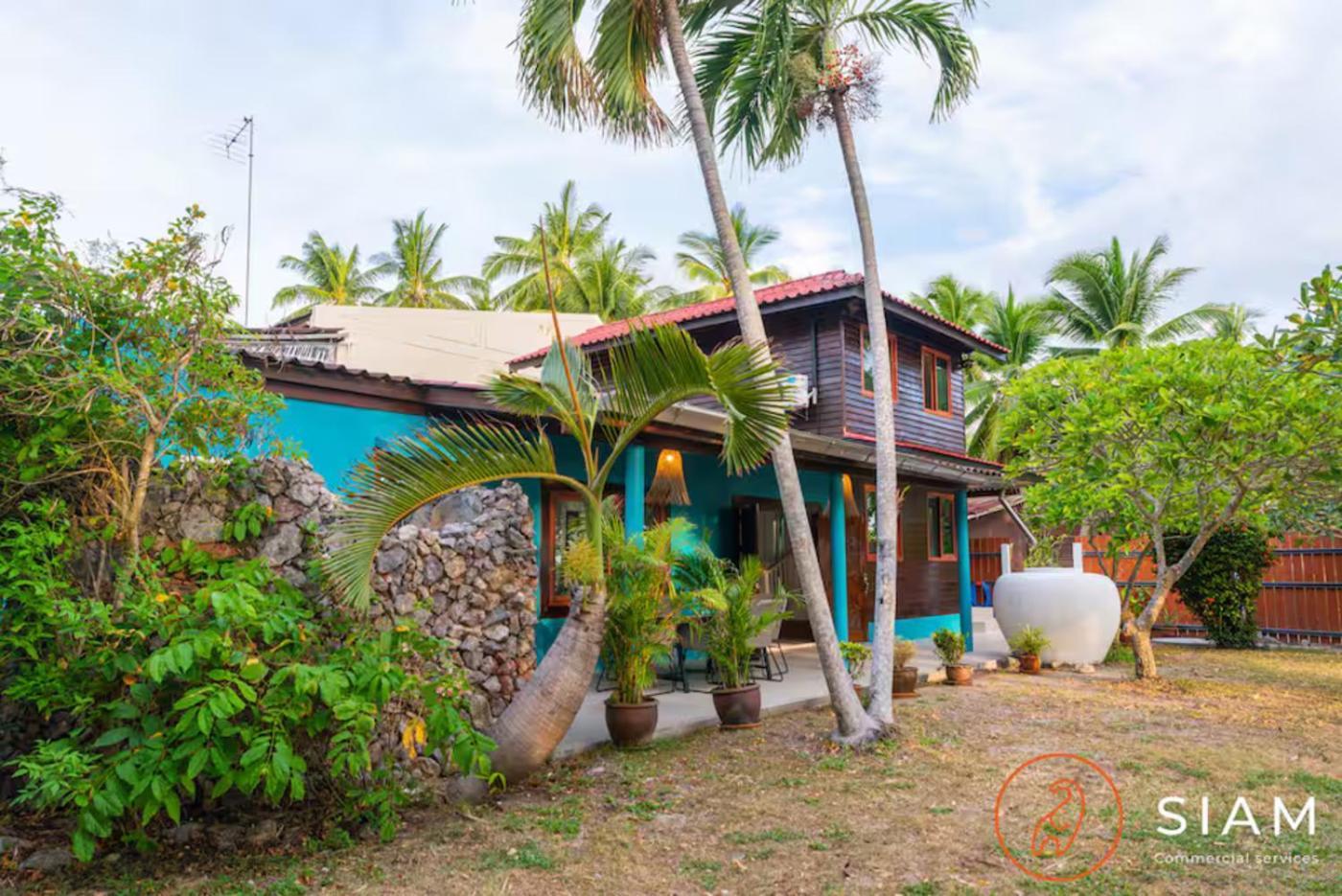 The Wooden Beach House 3Br - Sunset Beach Garden Taling Ngam Beach Esterno foto