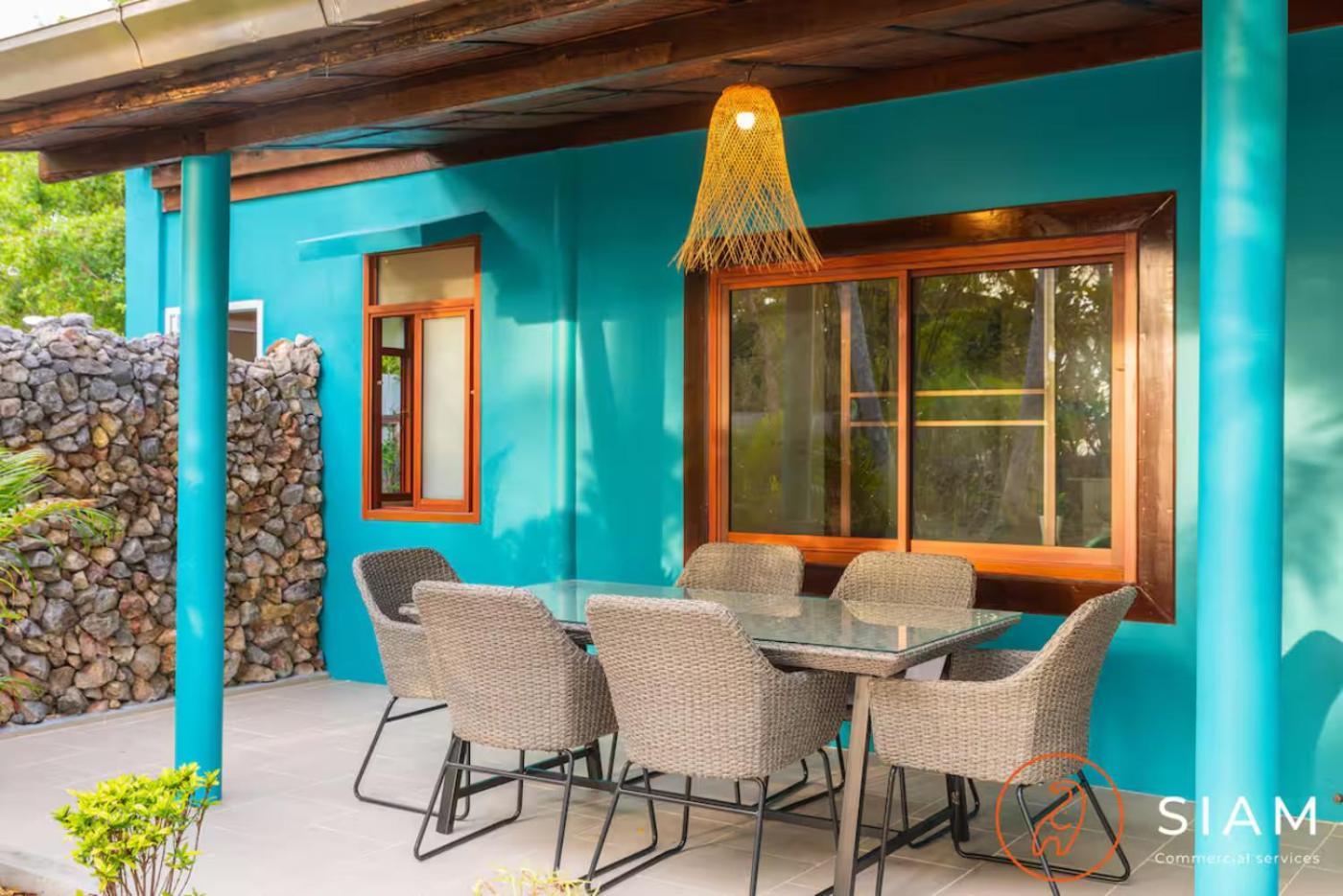 The Wooden Beach House 3Br - Sunset Beach Garden Taling Ngam Beach Esterno foto
