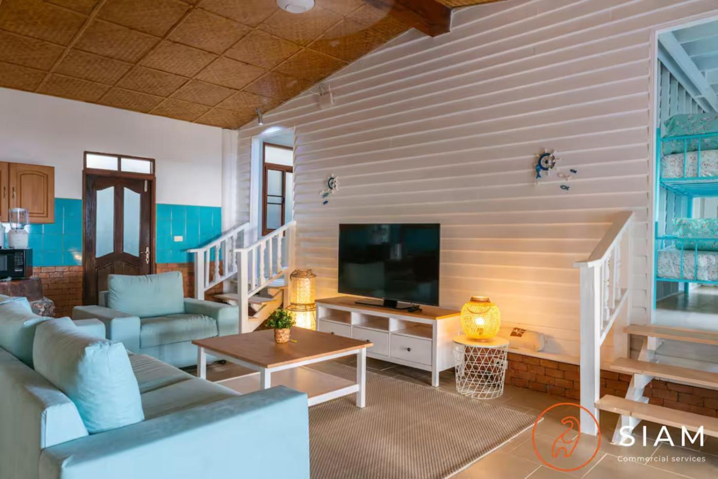 The Wooden Beach House 3Br - Sunset Beach Garden Taling Ngam Beach Esterno foto