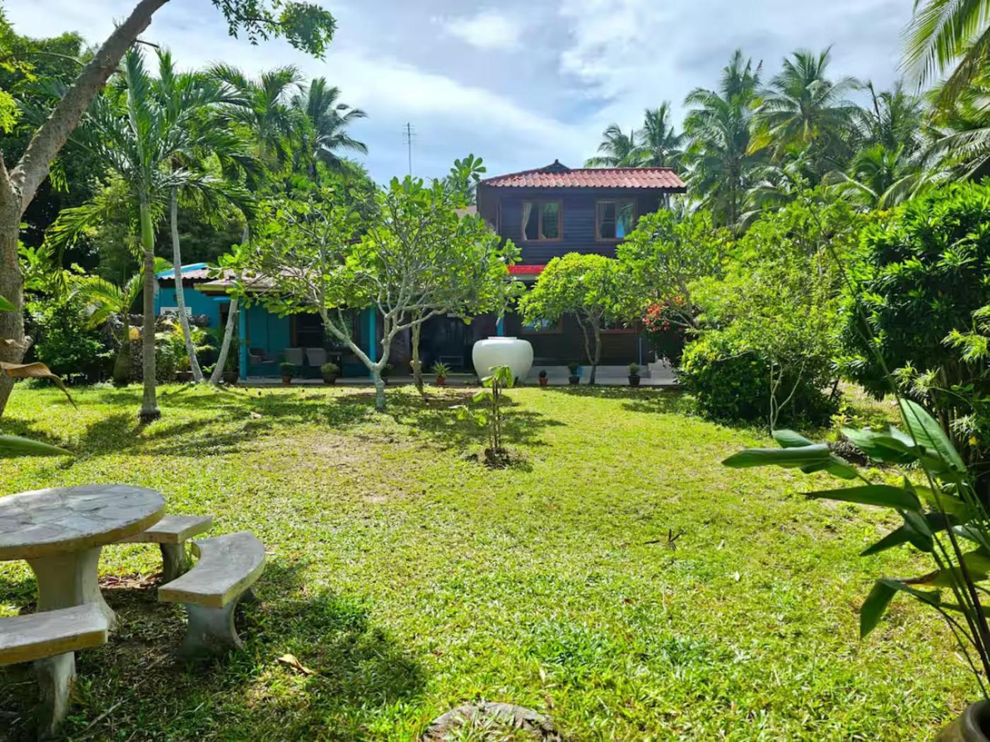 The Wooden Beach House 3Br - Sunset Beach Garden Taling Ngam Beach Esterno foto