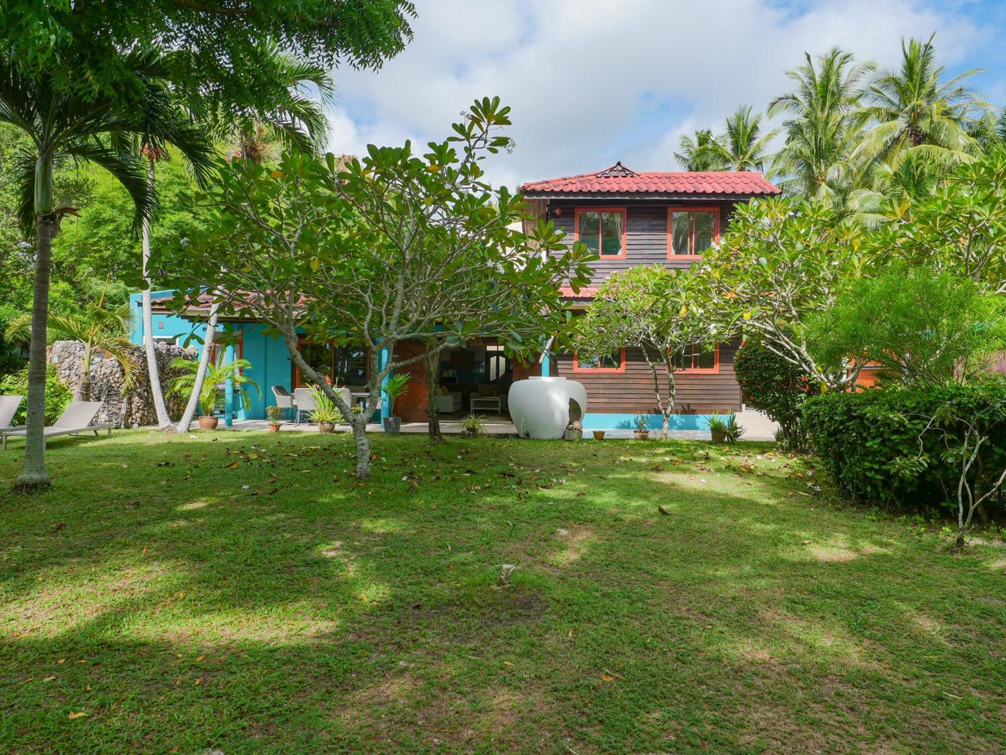 The Wooden Beach House 3Br - Sunset Beach Garden Taling Ngam Beach Esterno foto