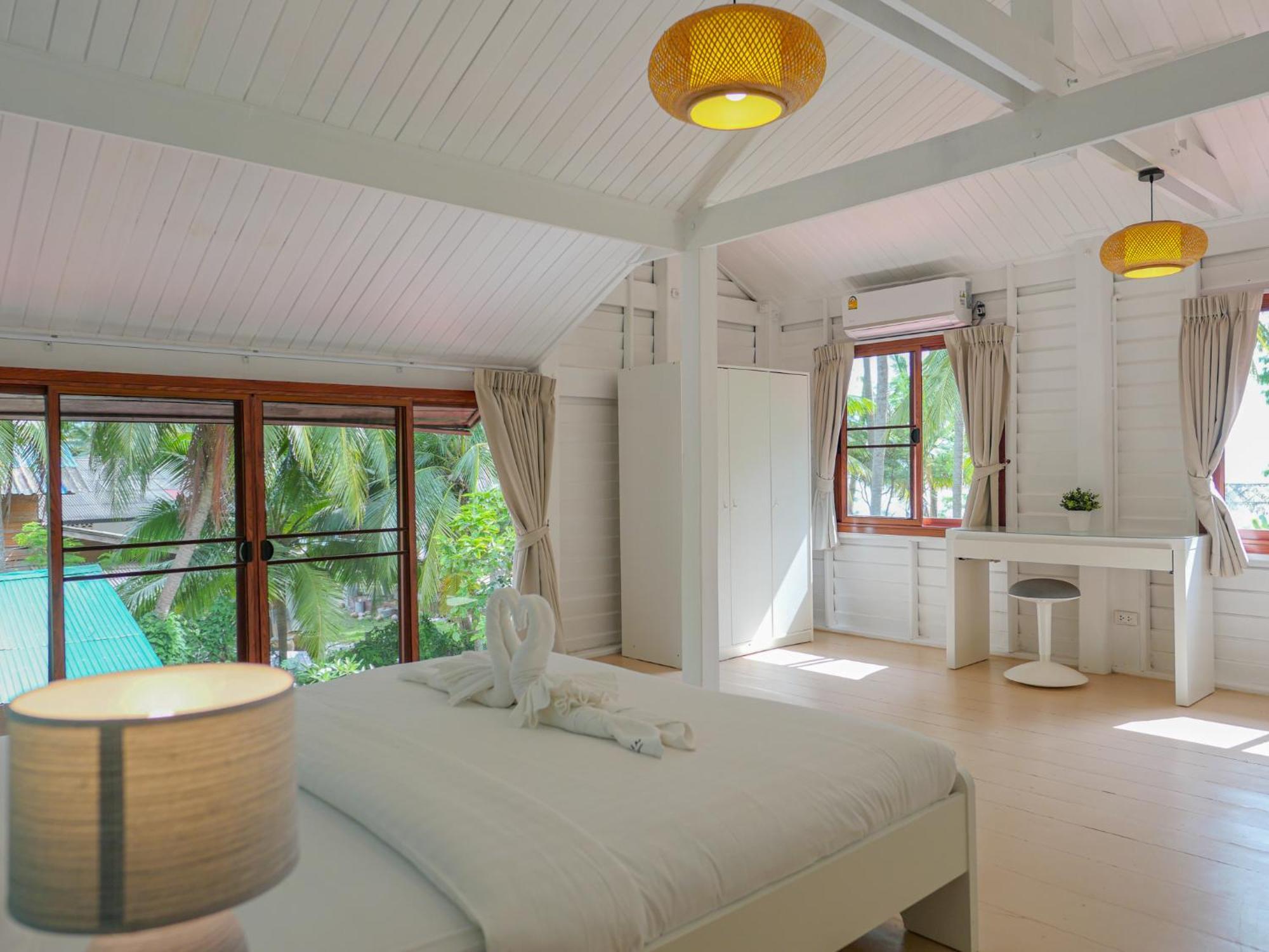 The Wooden Beach House 3Br - Sunset Beach Garden Taling Ngam Beach Esterno foto