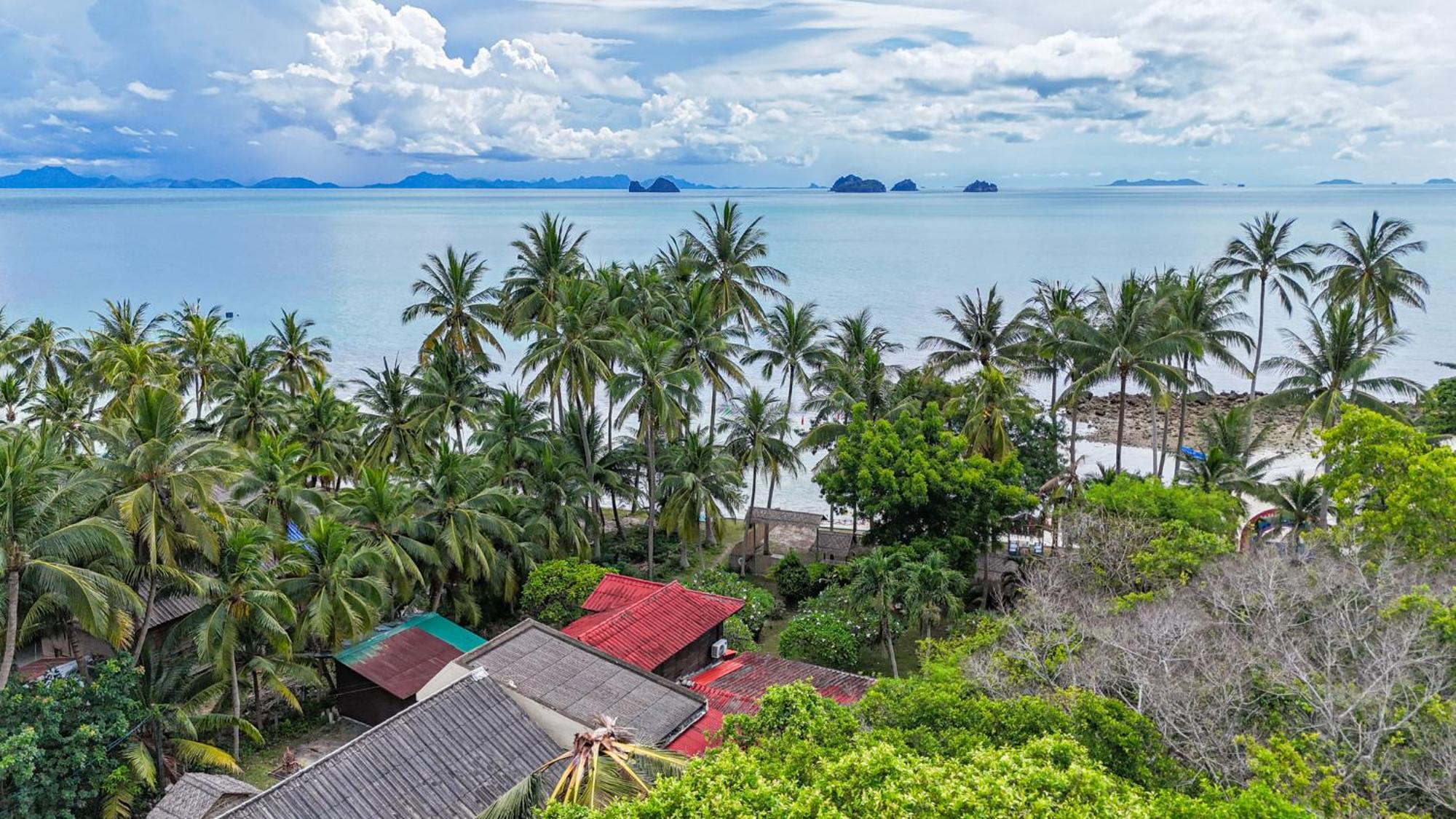 The Wooden Beach House 3Br - Sunset Beach Garden Taling Ngam Beach Esterno foto